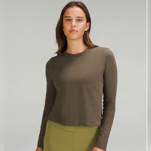 Lululemon Classic Fit Cotton Blend Long Sleeve Shirt